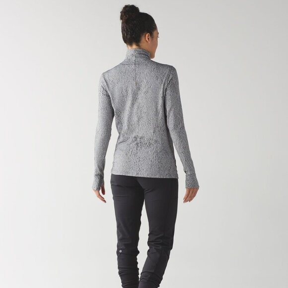 Lululemon Ready To Rulu Turtleneck In Running Luon Spray Jacquard Size 4 - Picture 2 of 8